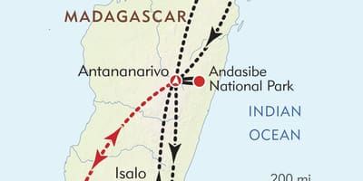 Antananarivo ਮੈਡਗਾਸਕਰ ਨਕਸ਼ਾ