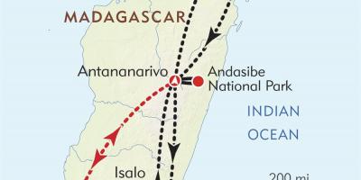 Antananarivo ਮੈਡਗਾਸਕਰ ਨਕਸ਼ਾ